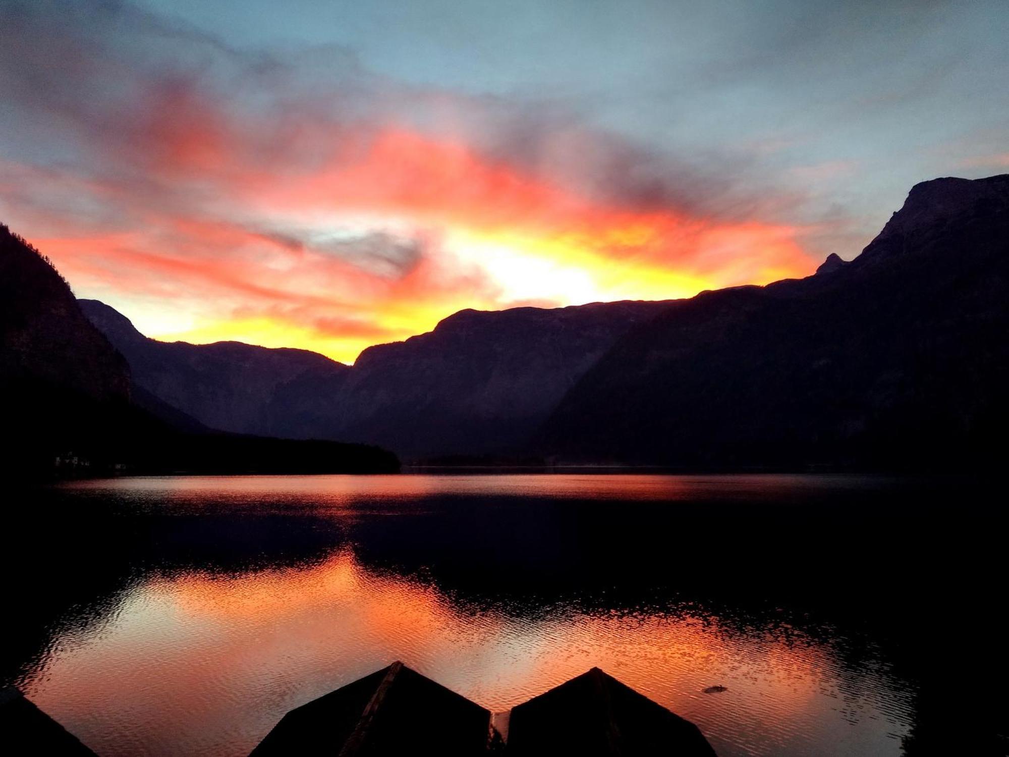 Apartamento Haus Alpenblick Obertraun Exterior foto
